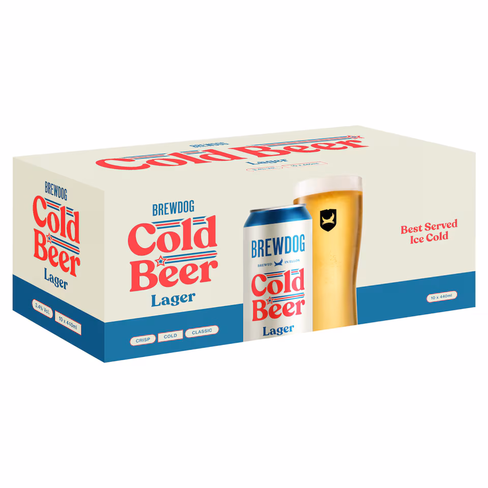 BrewDog Cold Beer 10 x 440ml