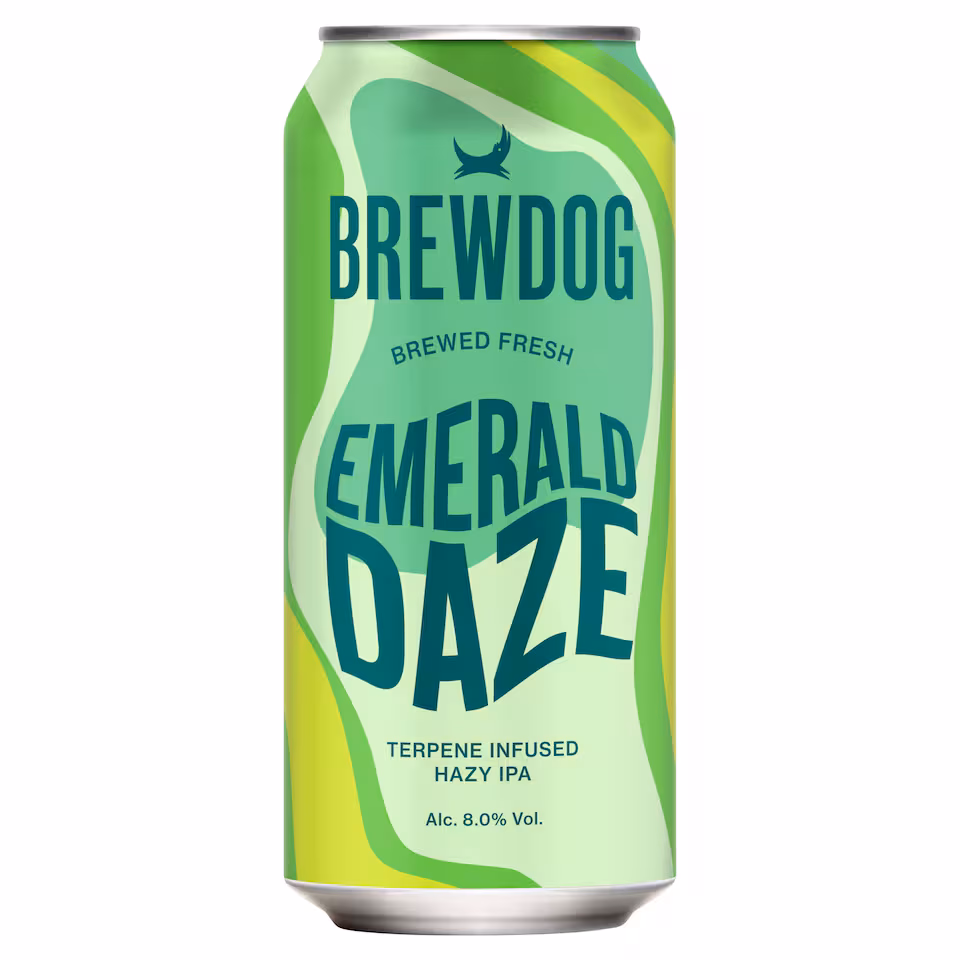 BrewDog Emerald Daze Terpene Infused Hazy IPA 440ml