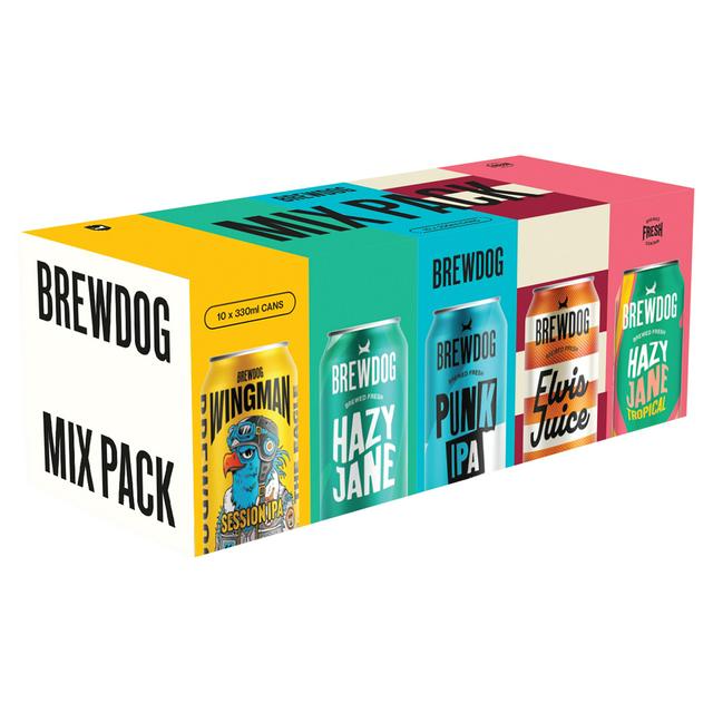BrewDog 10 x 330ml Mix Pack Cans