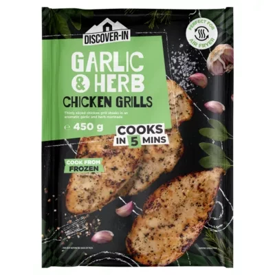 Discover-In Garlic & Herb Chicken Grills 450g