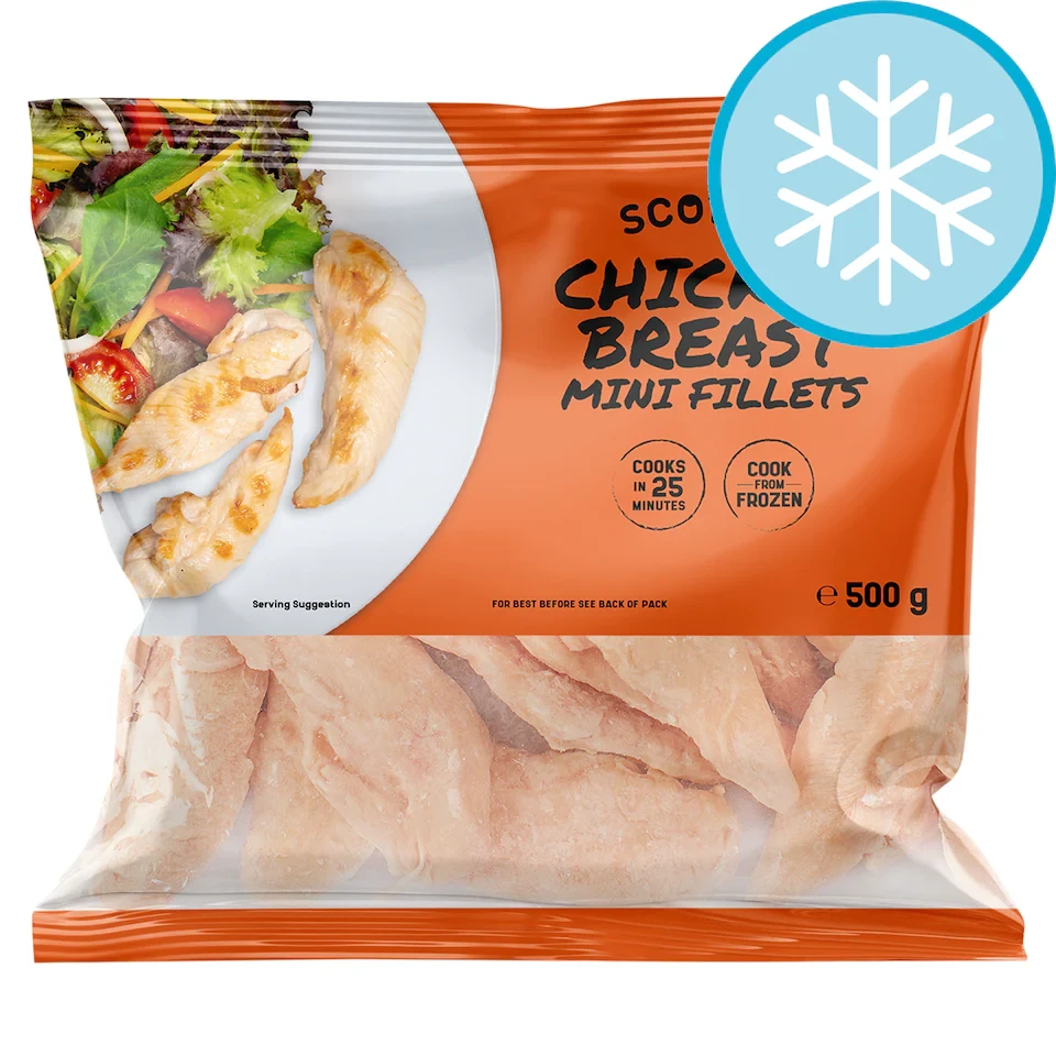 Scoff'd Chicken Breast Mini Fillets 500g