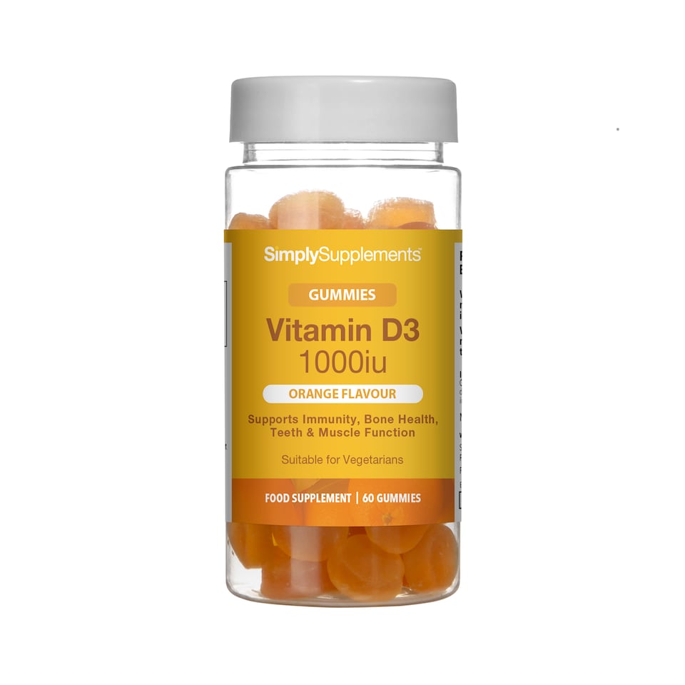 Vitamin D3 1000iu Gummies - 60 Gummies