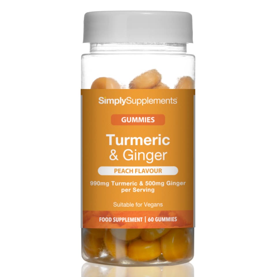 Turmeric and Ginger Gummies - 60 Gummies