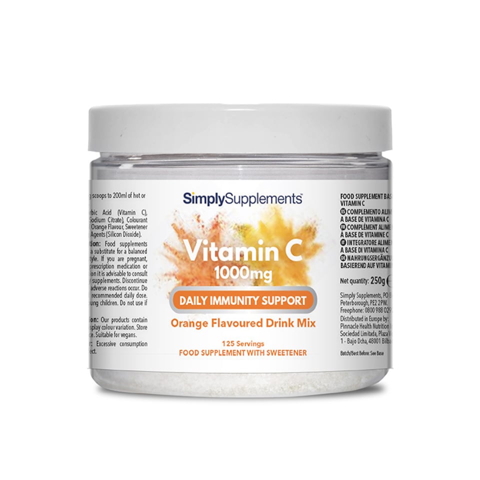 Vitamin C 1000mg Powder - 125 Servings