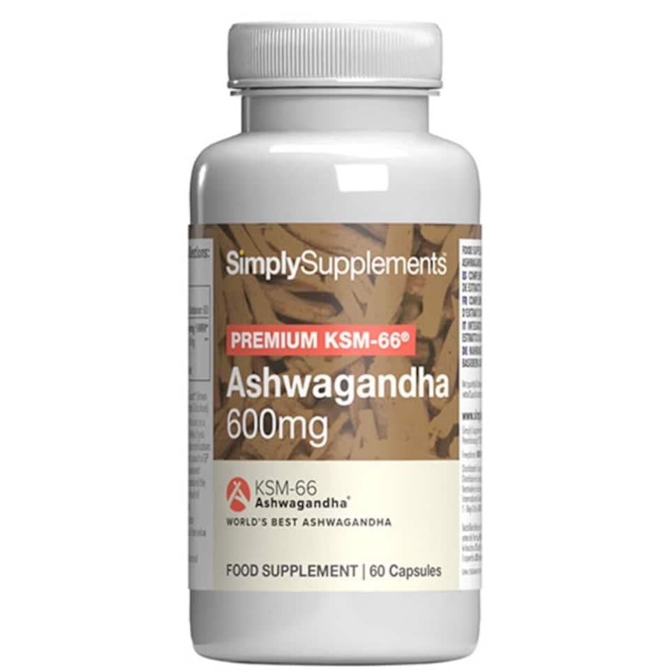 KSM-66® Ashwagandha 600mg - 60 Capsules