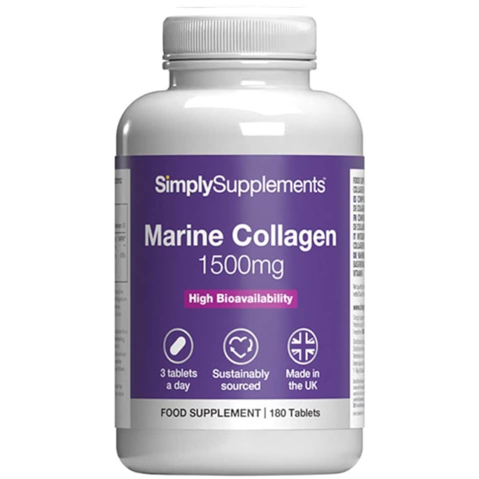 Marine Collagen 1500mg - 180 Tablets | Multi