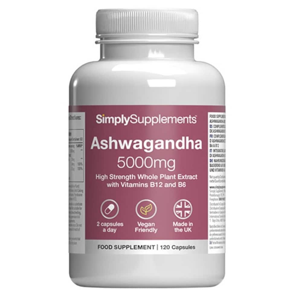 Ashwagandha 5000mg - 120 Capsules