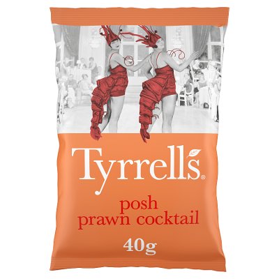 Tyrrells Posh Prawn Cocktail Crisps