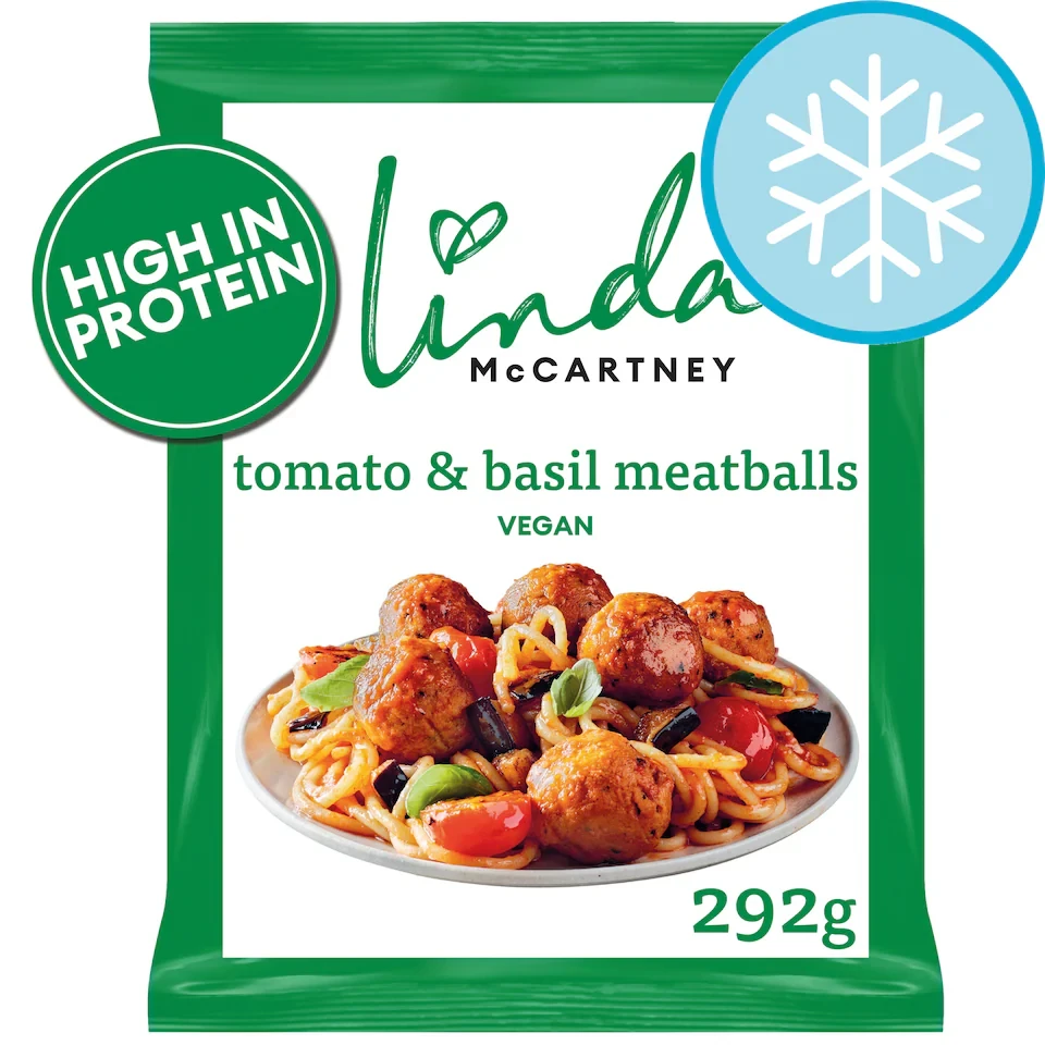 Linda Mccartneys Vegetarian Tomato & Basil Meatballs 292G