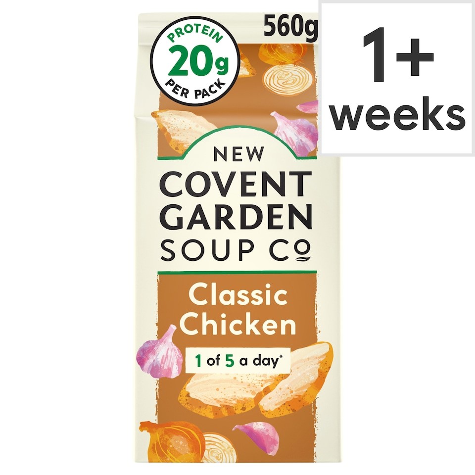New Covent Garden Soup Co Classic Chicken Soup 560G
