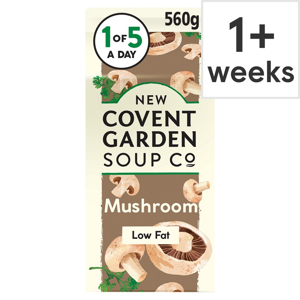 New Covent Garden Soup Co Mushroom Soup 560G