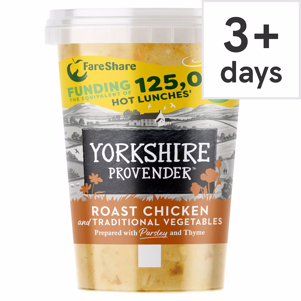Yorkshire Provender Roast Chicken Soup With Traditional Vegetables 560G