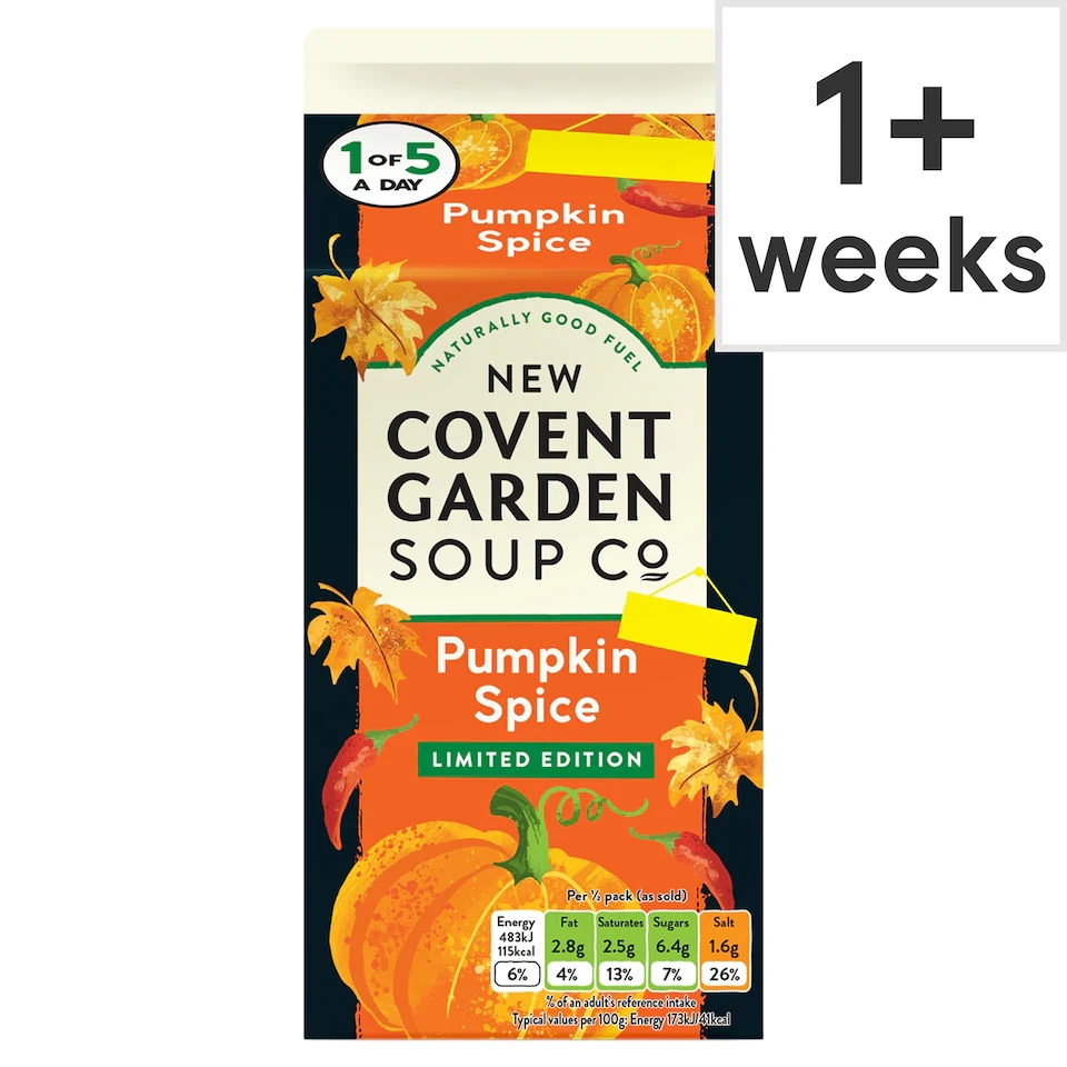 New Covent Garden Pumpkin Spice Soup 560G