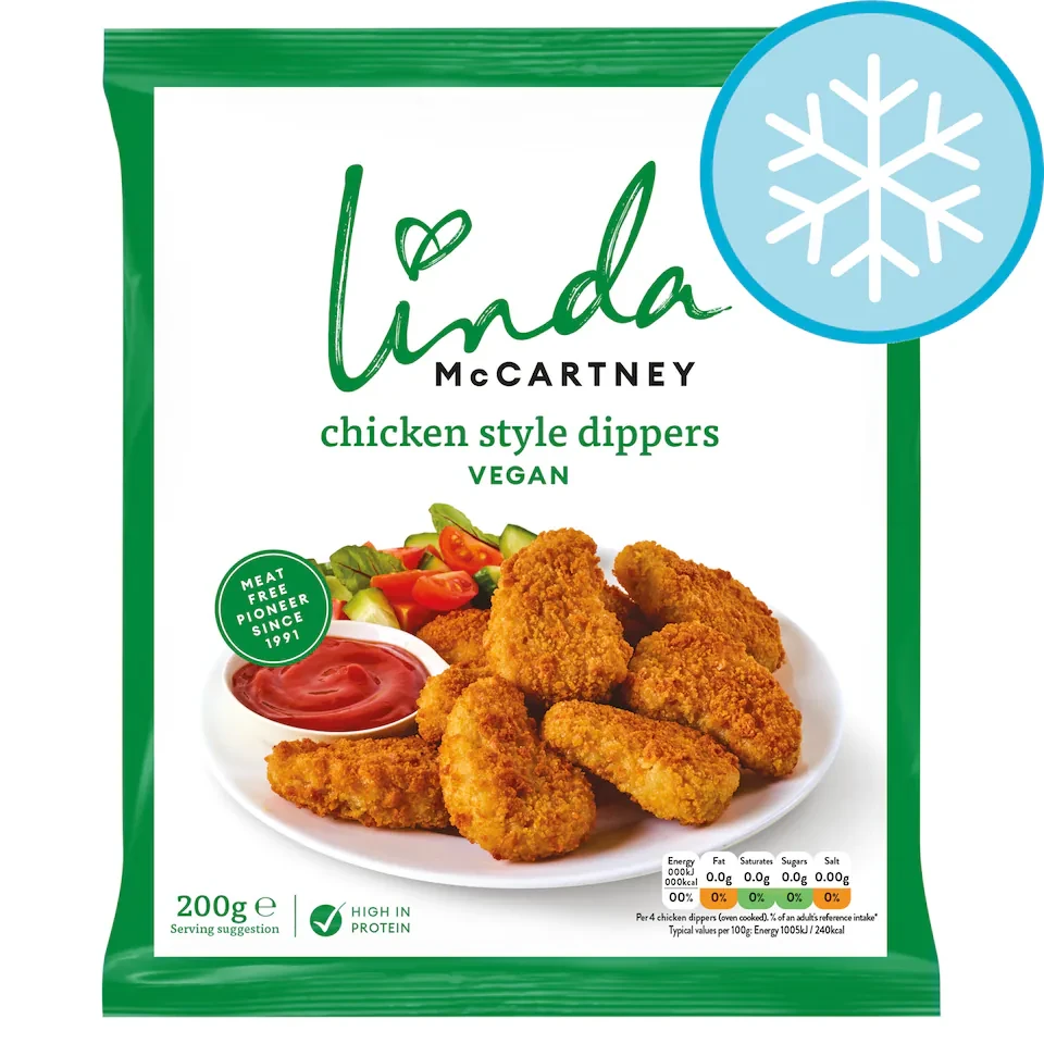 Linda McCartney Vegan Chicken Style Dippers 200g