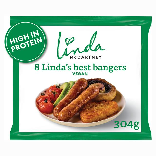 Linda McCartney Linda's Best Bangers Vegan x8 304g