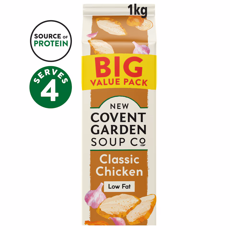 New Covent Garden Classic chicken Soup 1KG