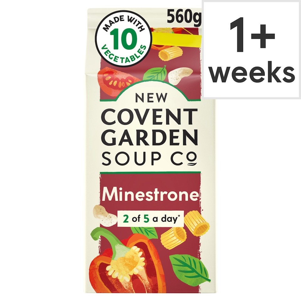 New Covent Garden Minestrone Soup (Made with 10 Vegetables) 560g