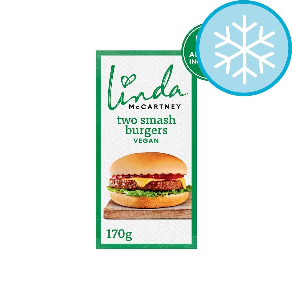 Linda McCartney 2 Smash Burgers Vegan 170g