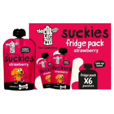 The Collective Suckies Fridge Pack Strawberry 6 x 90g
