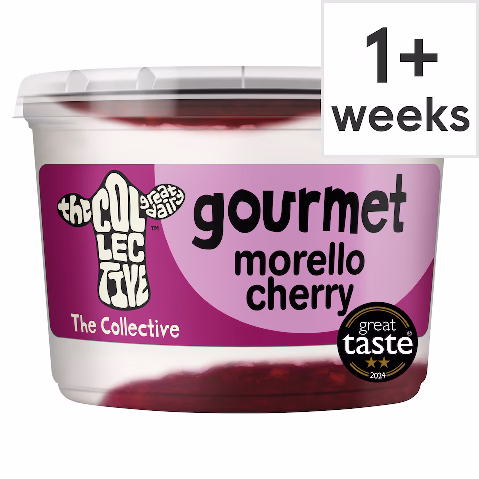 The Collective Dairy Gourmet Morello Cherry Greek Style Yoghurt 425g