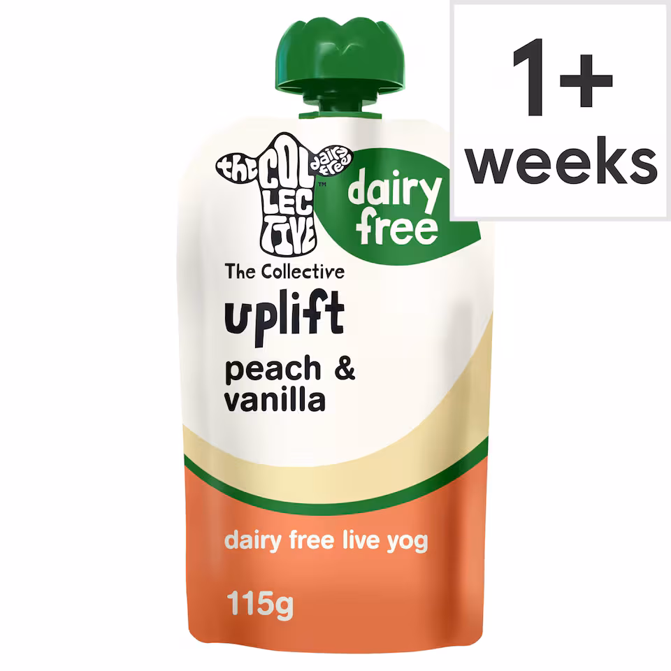 The Collective Dairy Free Peach & Vanilla Yoghurt Alternative 115g