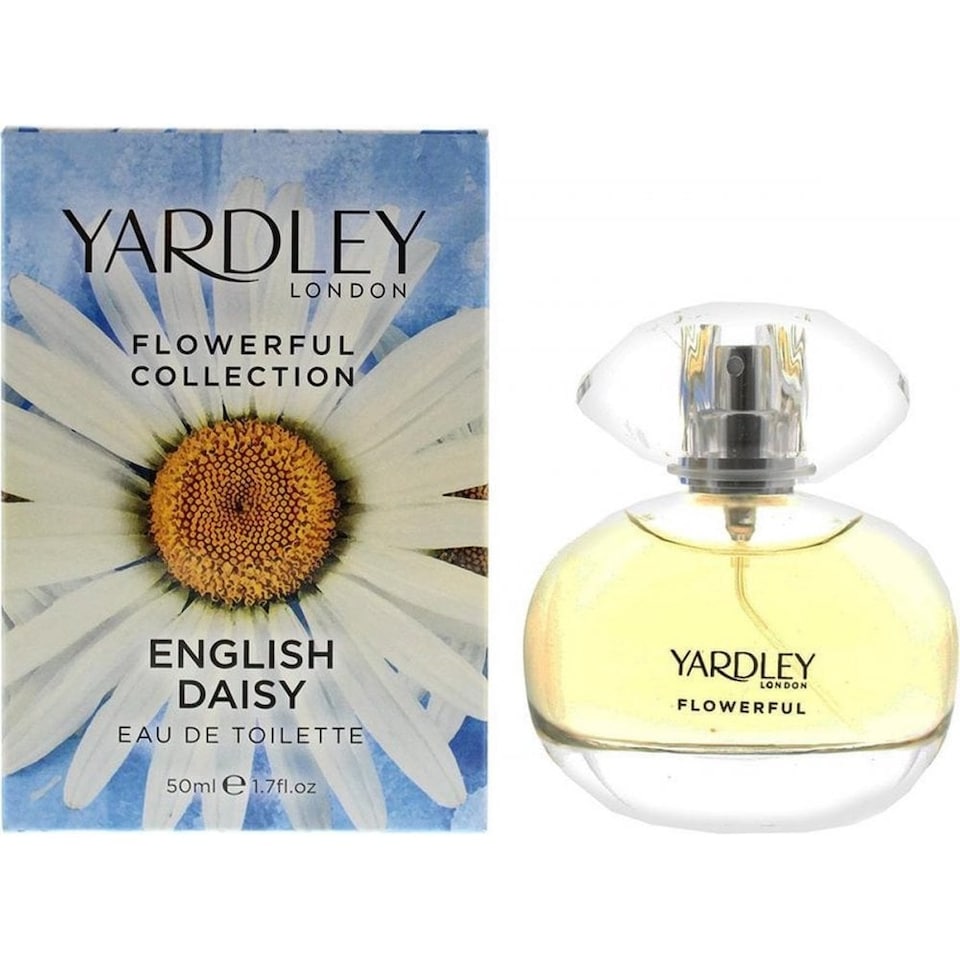 Yardley Flowerful English Daisy 50ml Eau de Toilette Spray