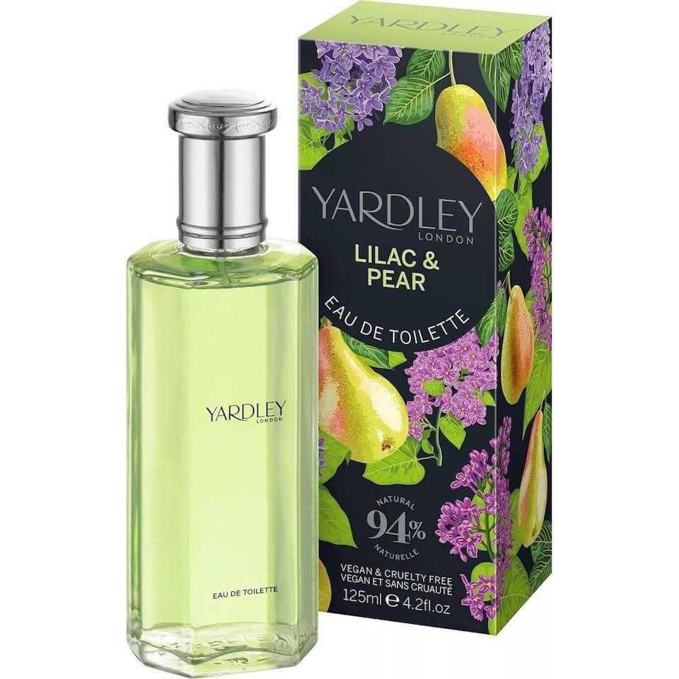 Yardley Lilac & Pear 125ml EDT Spray