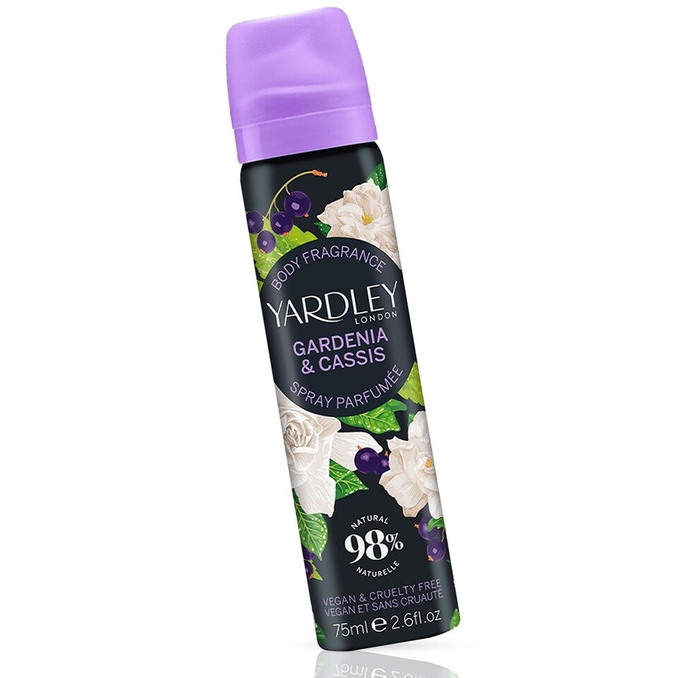 Yardley London Gardenia & Cassis Body Spray 75ml