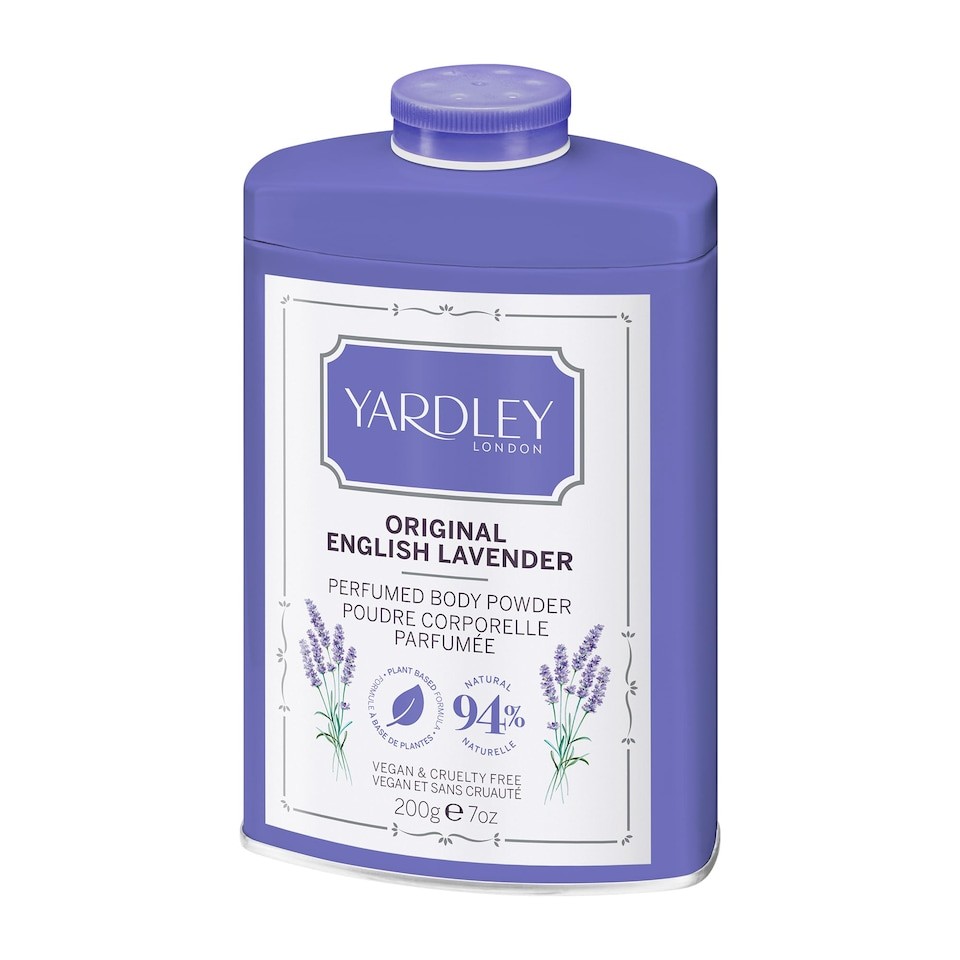 Yardley London English Lavender Perfumed Body Powder 200g
