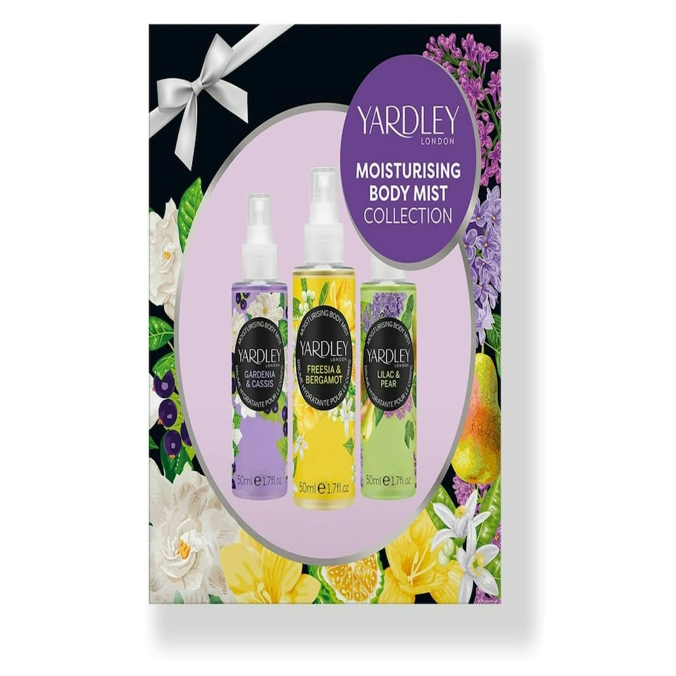 Yardley London Contemporary Classic Florals Fragrance Mist Collection
