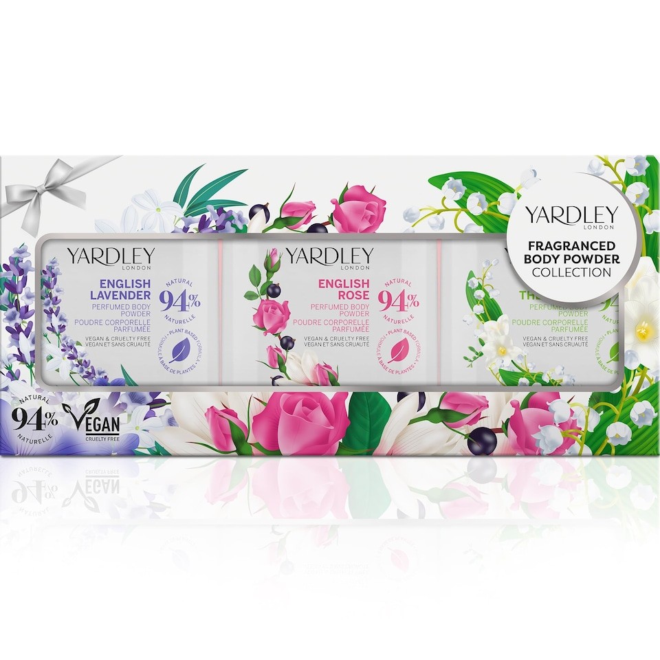 Yardley London Mini Perfumed Powder Trio Collection