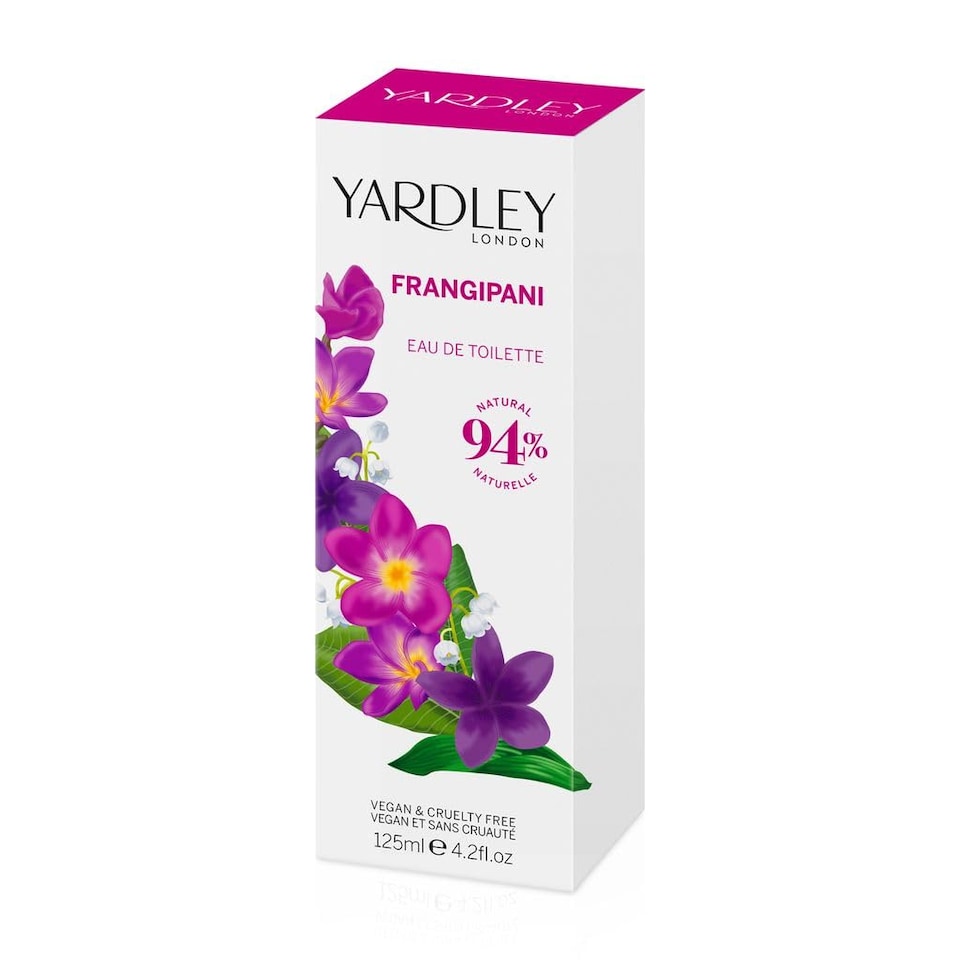Yardley London Frangipani Eau de Toilette 125ml