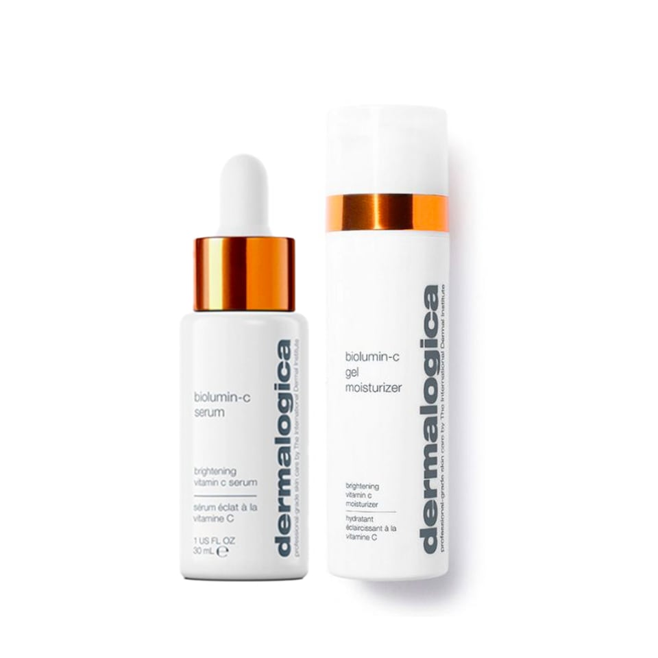 Dermalogica Biolumin C Serum 30ml And Gel Moisturiser Duo