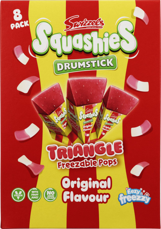 Squashies Triangle 8stk Swizzels Ice
