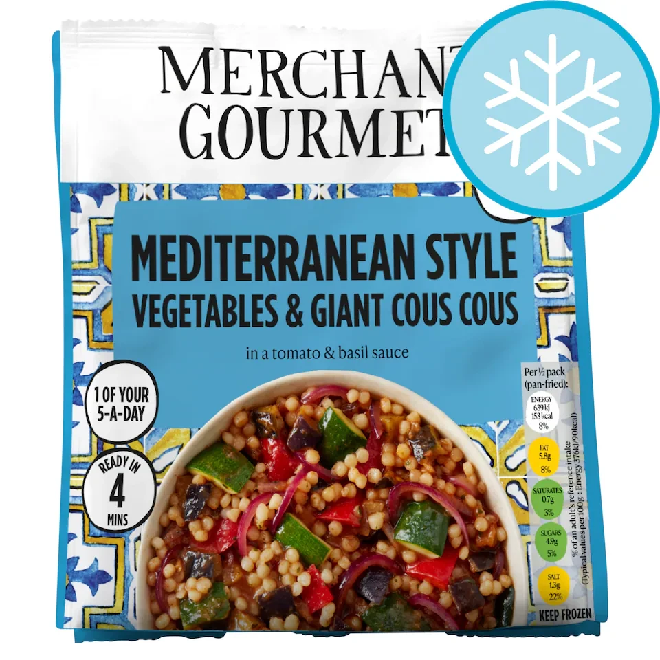 Merchant Gourmet Herby Mediterranean Vegetables & Couscous 400G