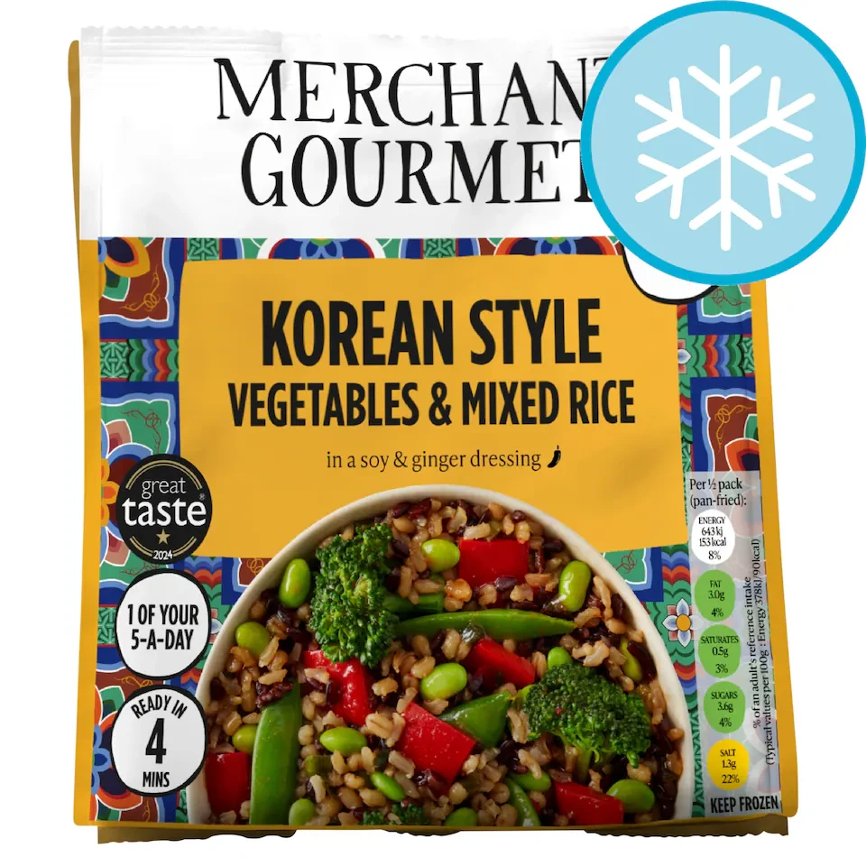 Merchant Gourmet Korean -Style Vegetable & Mixed Grains 400G