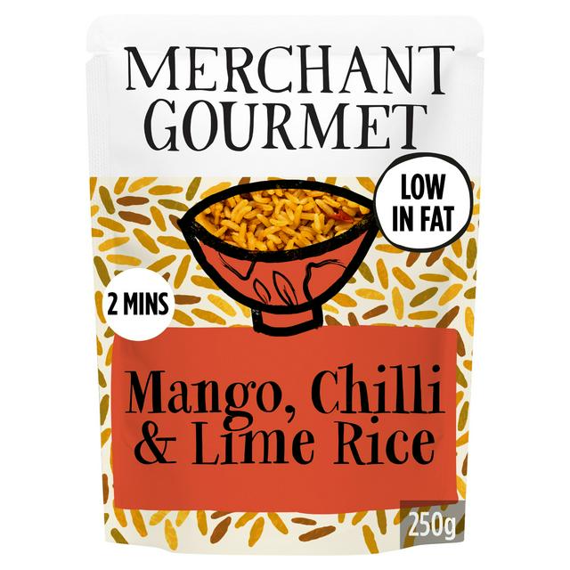 Merchant Gourmet Mango Chilli Lime Wholegrain & White Microwave Rice 250g