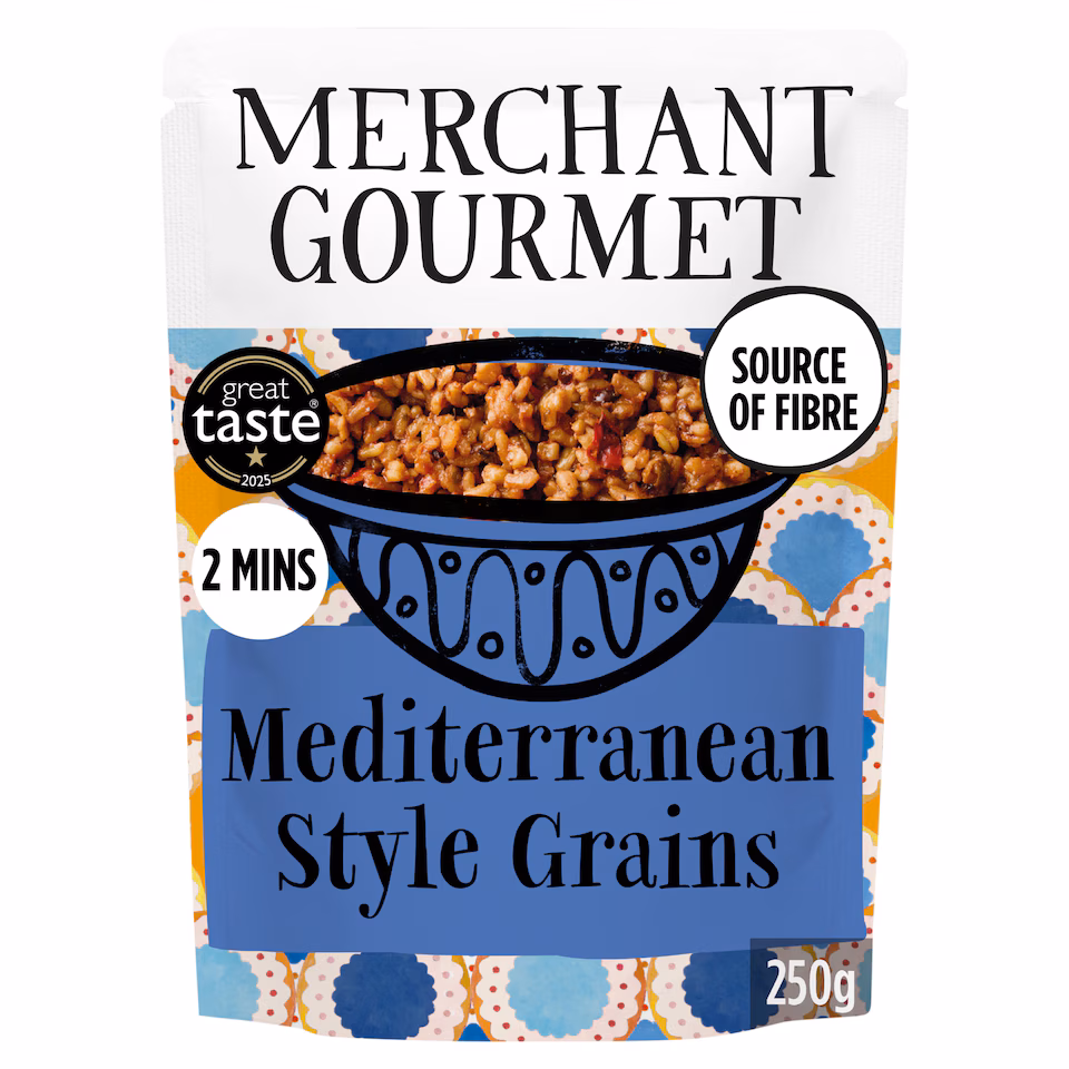 Merchant Gourmet Mediterranean Style Grains With Tomato & Olive 250g