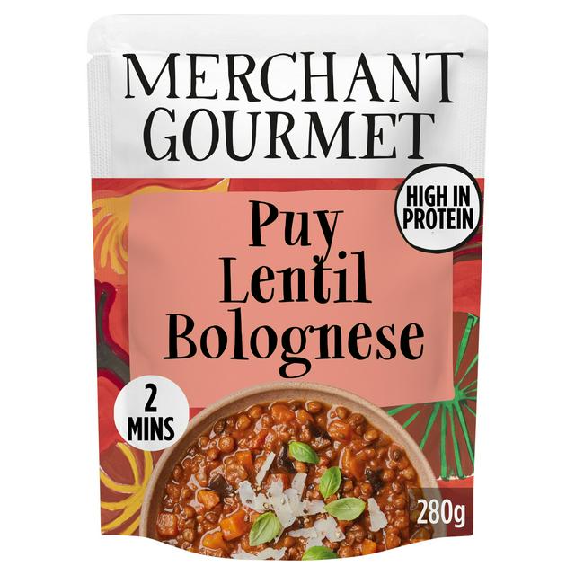 Merchant Gourmet Puy Lentil & Mixed Mushroom Bolognese with Basil & Sundried Tomato 280g
