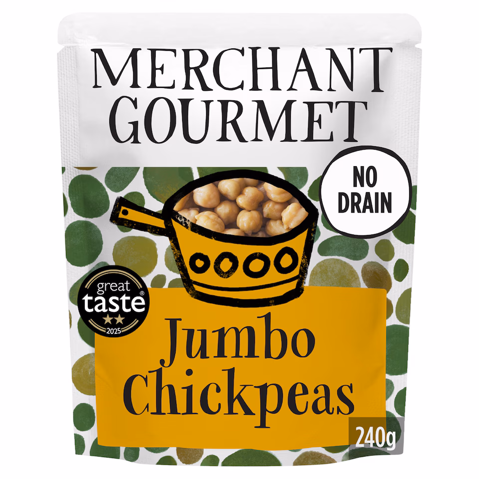 Merchant Gourmet Jumbo Chickpeas 240g