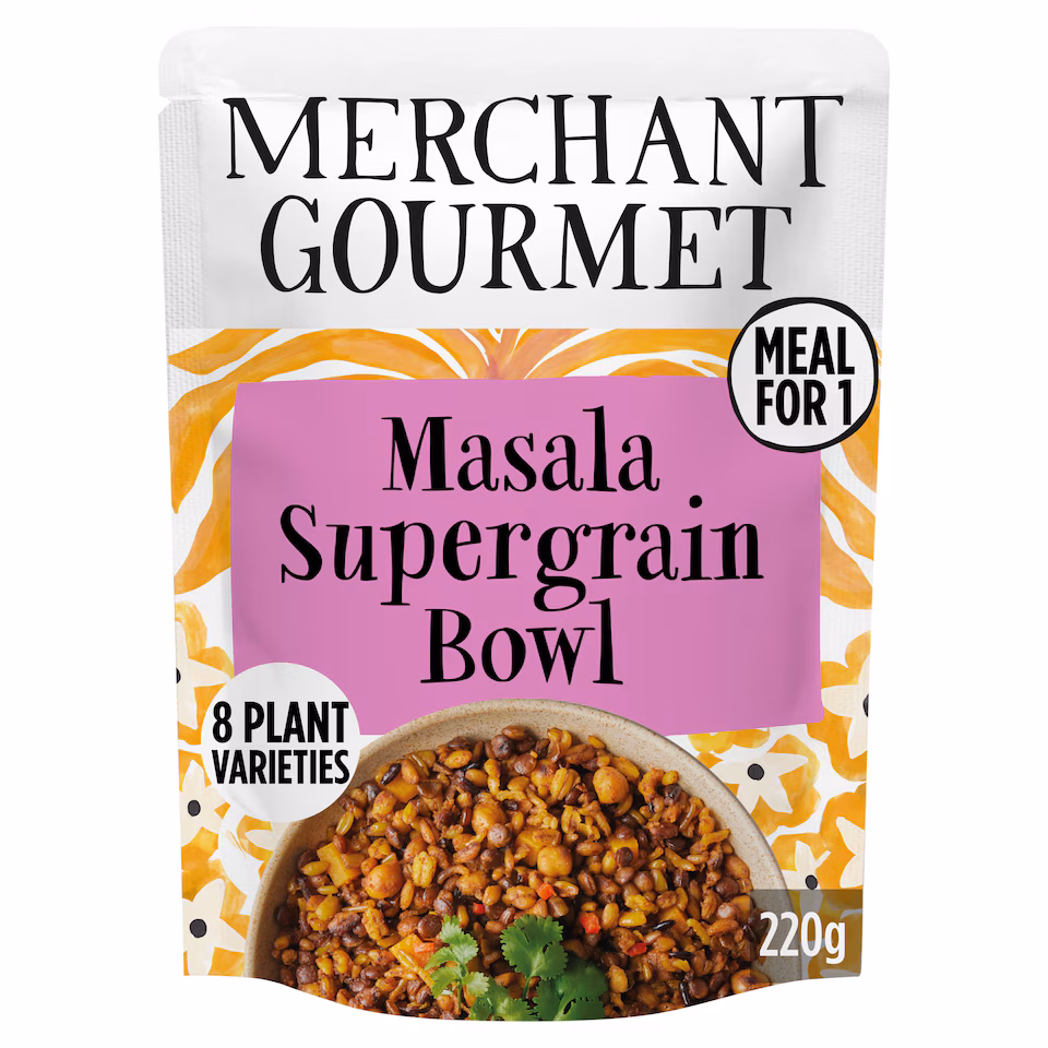 Merchant Gourmet Masala Supergrain Bowl 220g