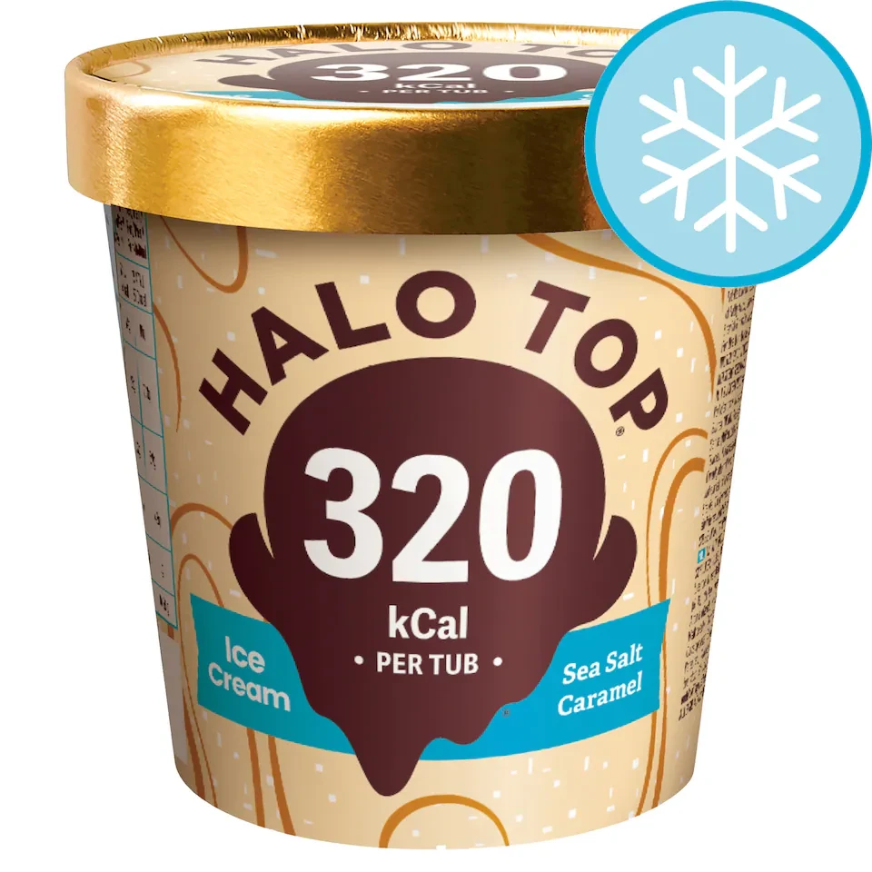Halo Top Sea Salt Caramel Ice Cream 460ml
