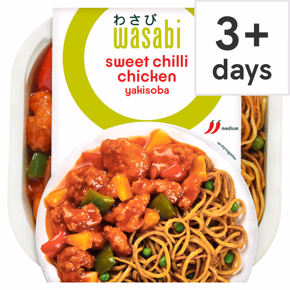 Wasabi Sweet Chilli Chicken Yakisoba Noodles 450G