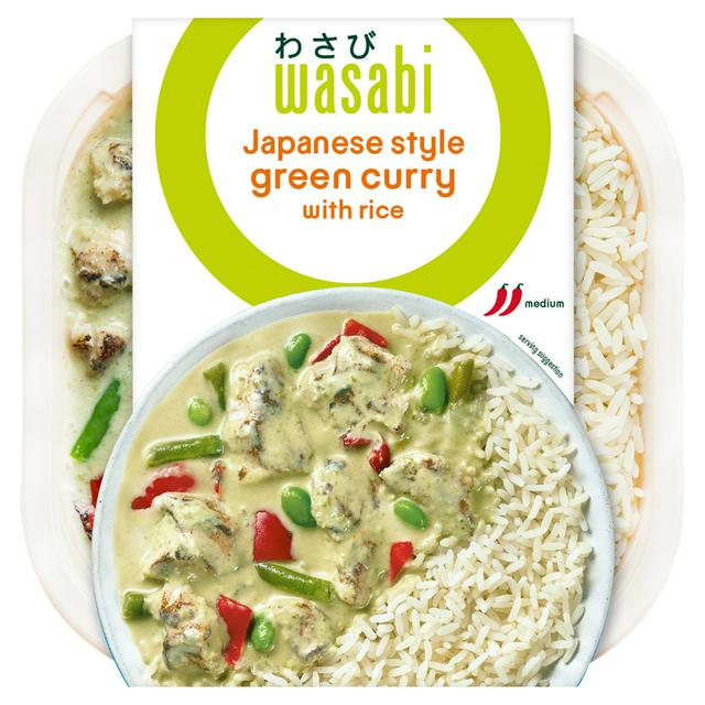 Wasabi Japanese Style Green Curry with Rice 450g