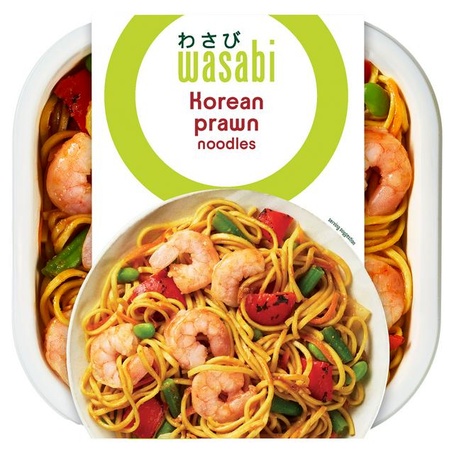 Wasabi Korean Prawn Noodles 400g