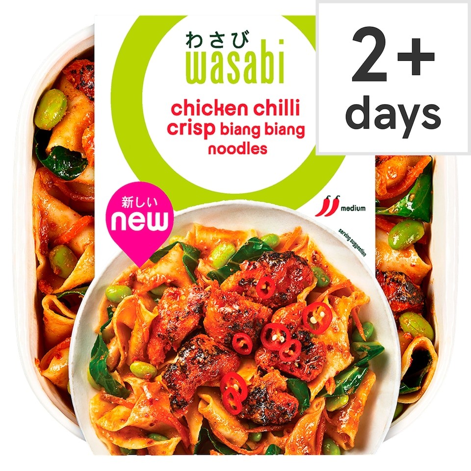 Wasabi Chicken Chilli Crisp Biang Biang Noodles 400G