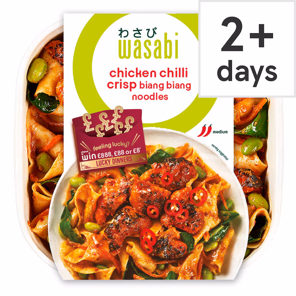 Wasabi Chicken Chilli Crisp Biang Biang Noodles 400G
