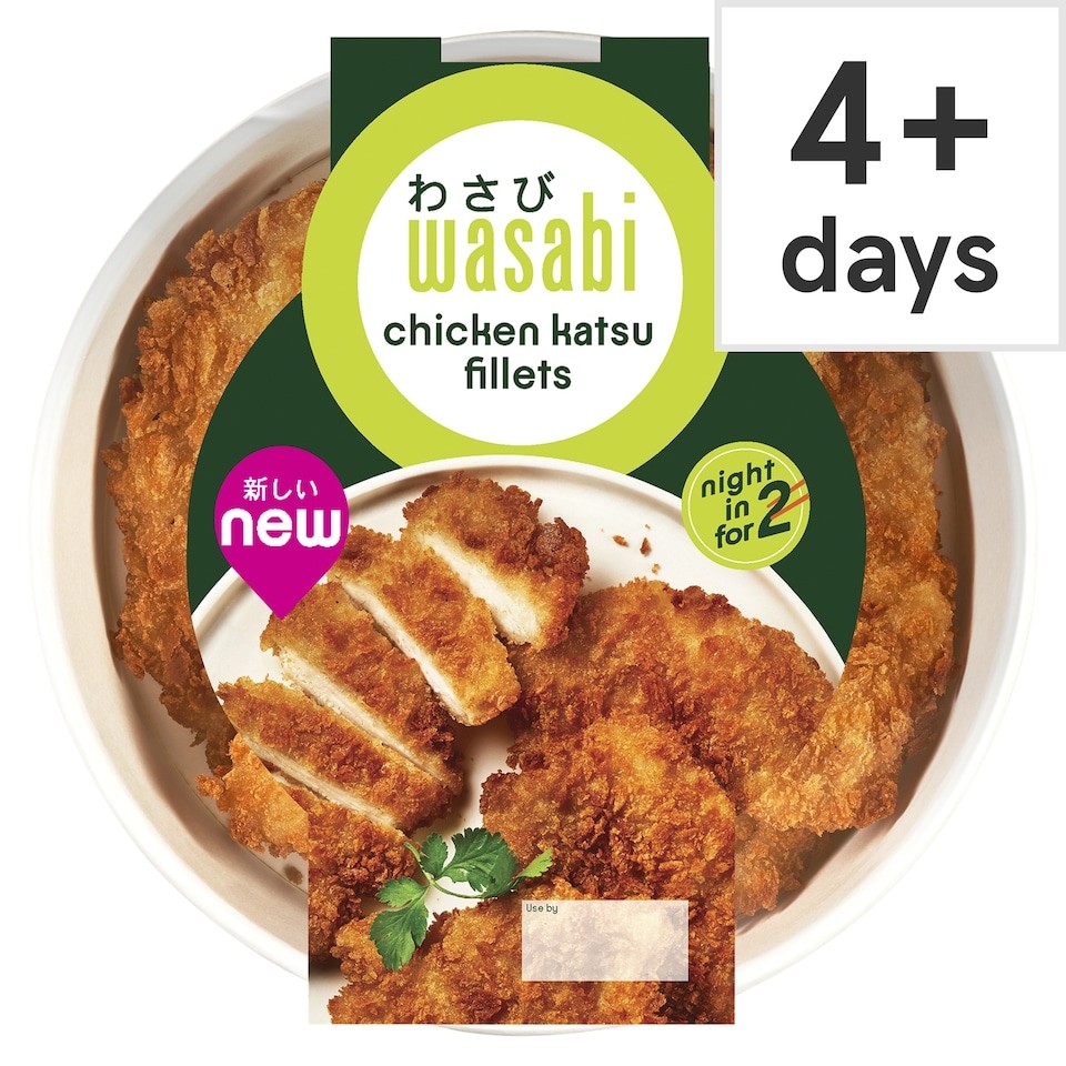 Wasabi Chicken Katsu Fillets 340G