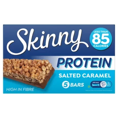 Skinny Brands Protein Salted Caramel Bars 5 x 20g