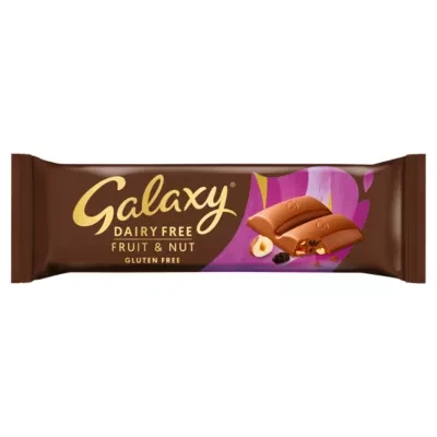 Galaxy Dairy Free & Vegan Fruit & Nut Chocolate Bar 40g